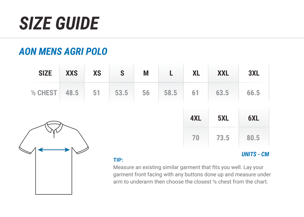 AON Mens Agri Polo